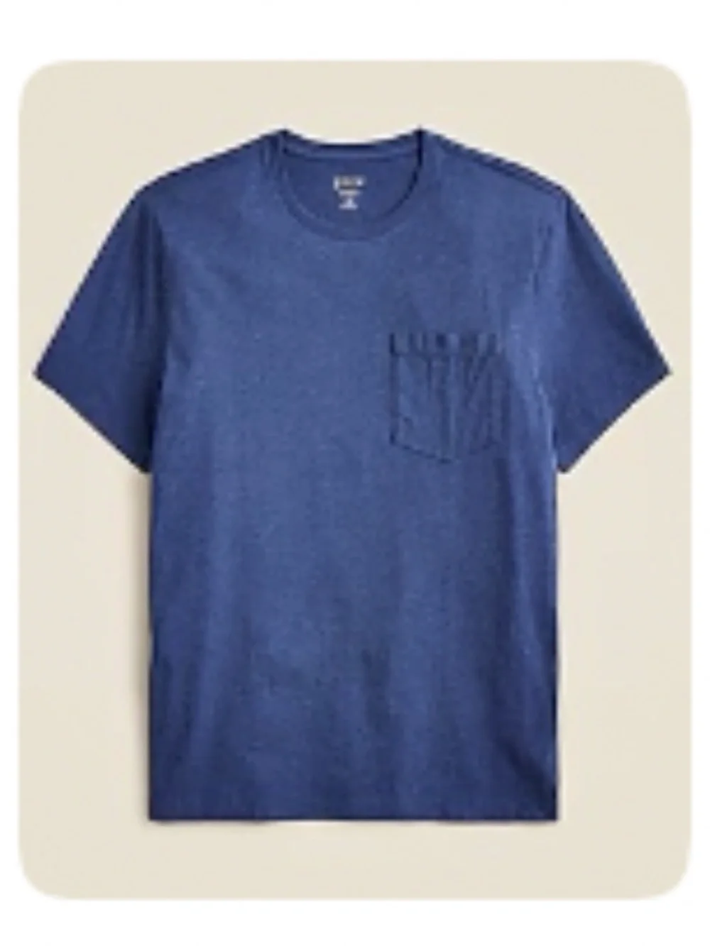 NWT J. Crew Men's Tall Broken In Pocket Tee L